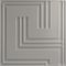 Ekena Millwork 19 5/8in. W x 19 5/8in. H Geometric EnduraWall Decorative 3D Wall Panel Covers 2.67 Sq. Ft. WP20X20GMISG - alternate 2